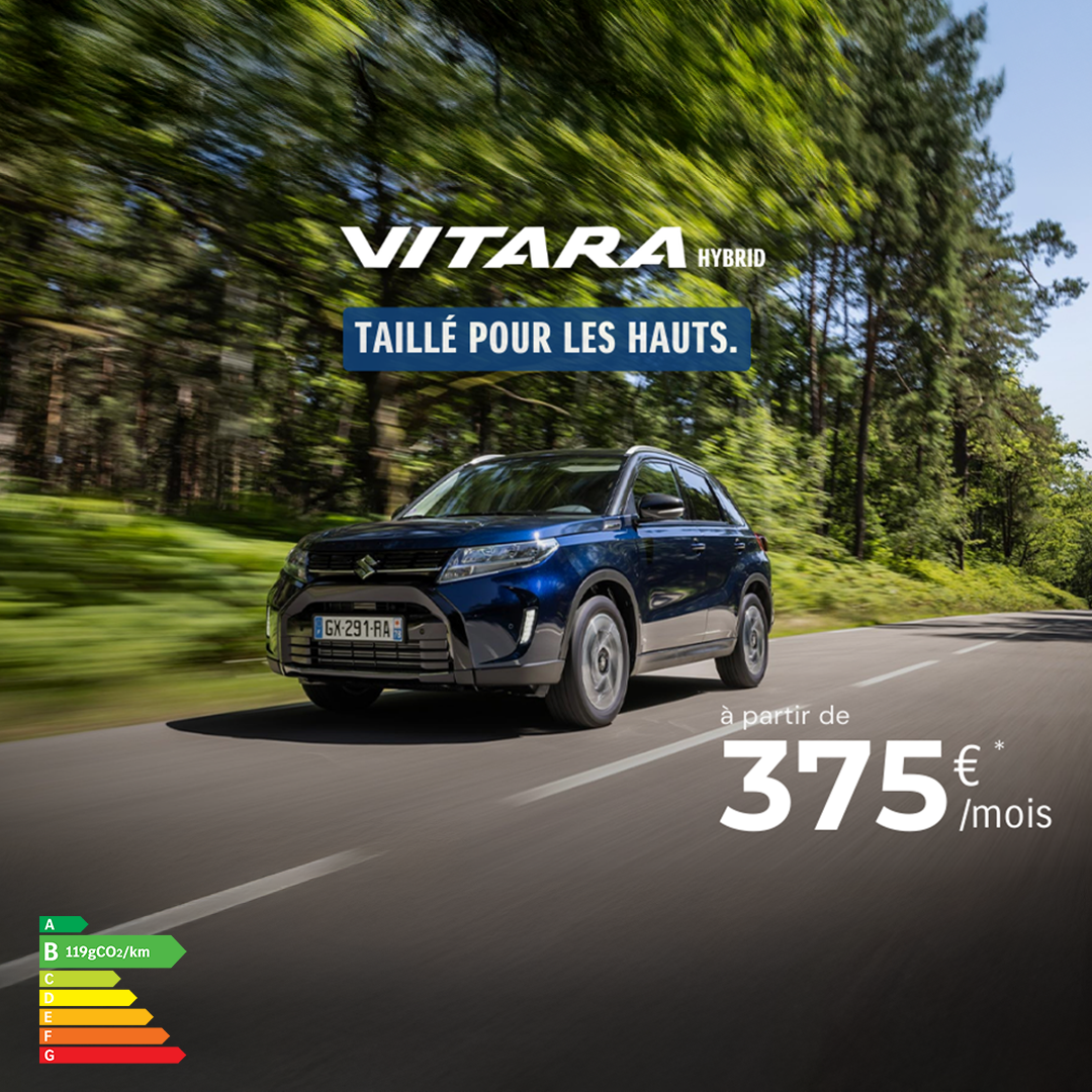VITARA - VITARA 1.4 BOOSTERJET HYBRID - AVANTAGE